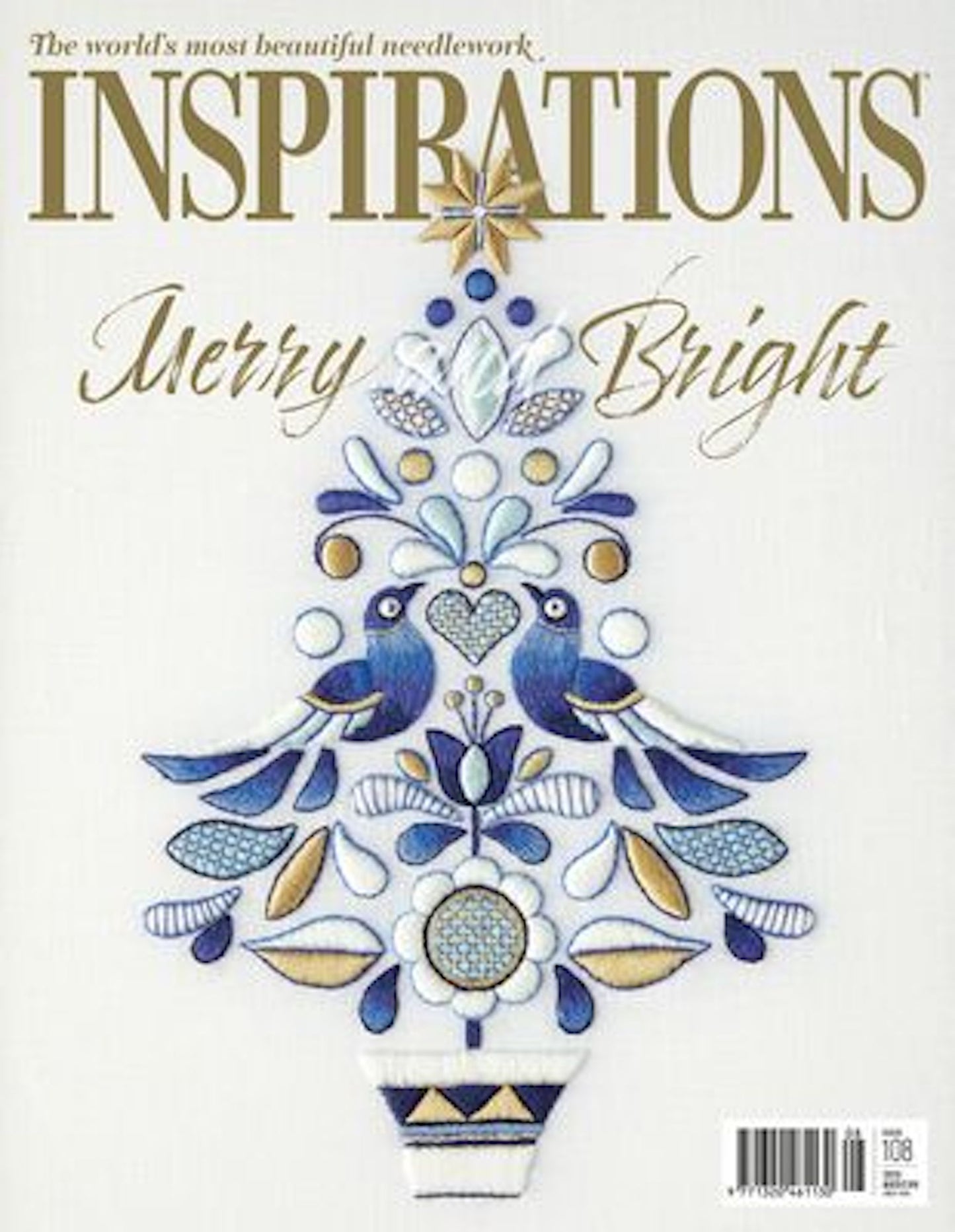 The World's Most Beautiful Needlework Inspirations- Merry Bright- Book 108