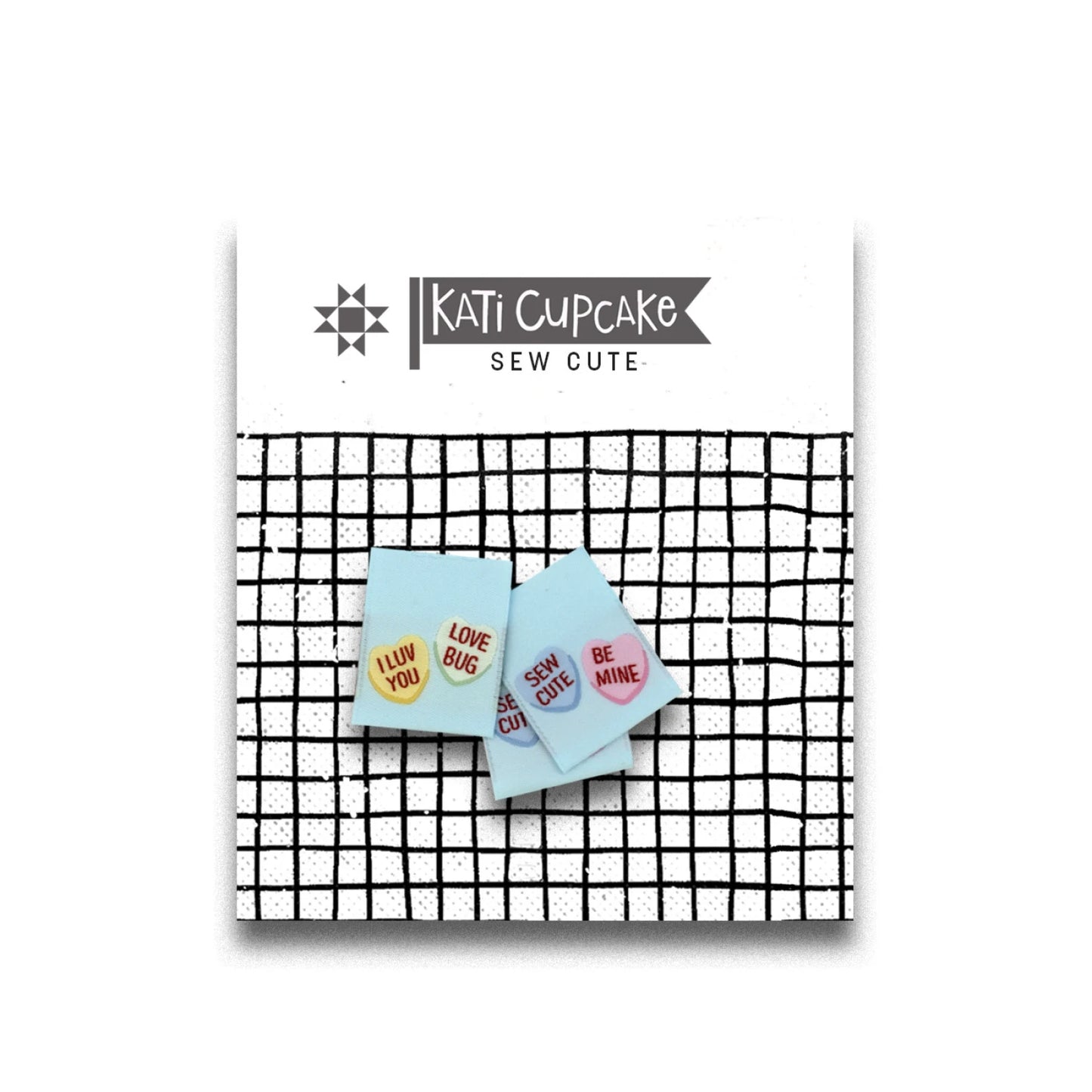 Love Bug Quilt Labels- 3pk