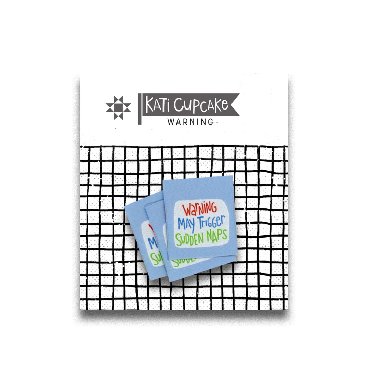 Warning Quilt Labels- 3pk