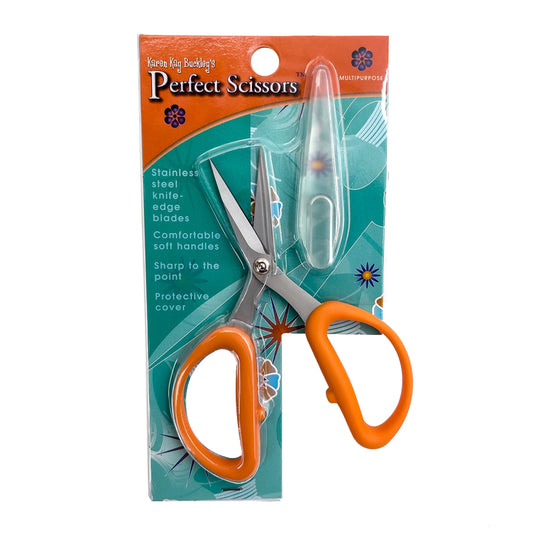 Perfect Scissors- Orange 5in Medium Knife-Edge Multipurpose Blades