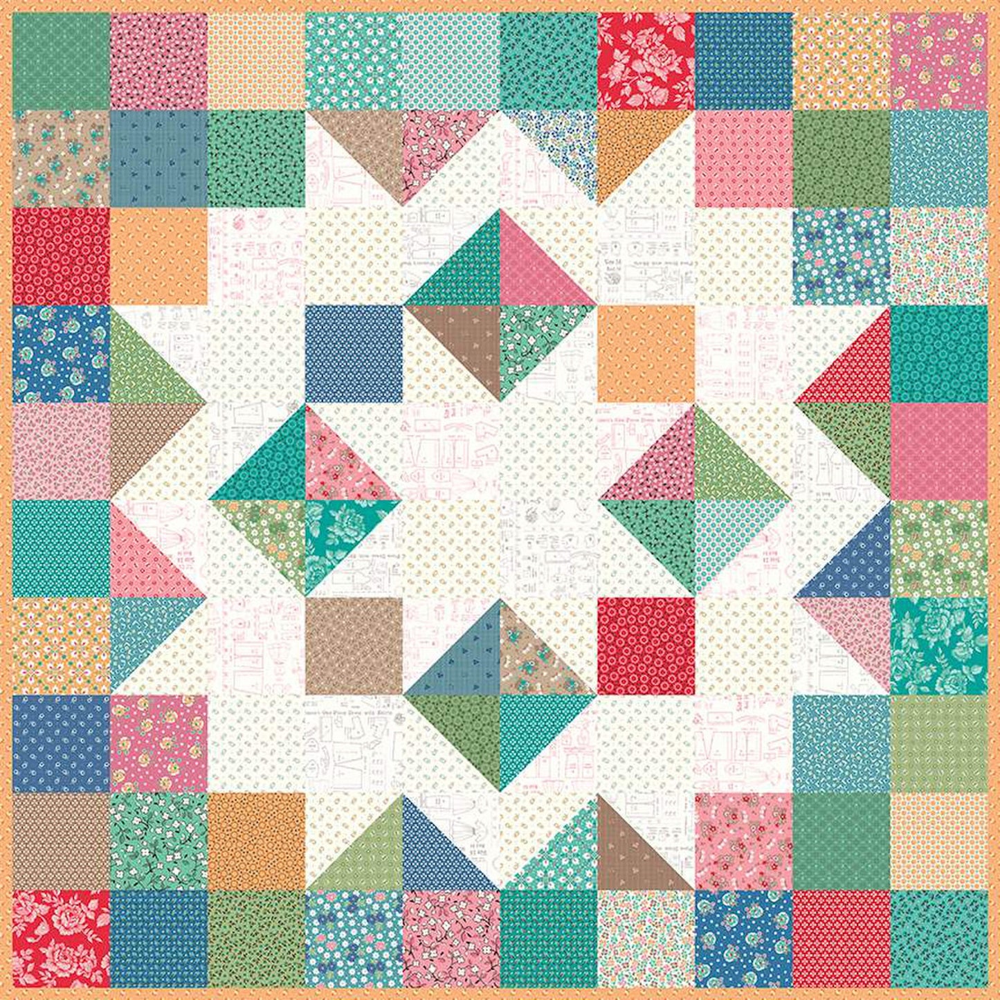 Home Town Friendship Star Table Topper Kit