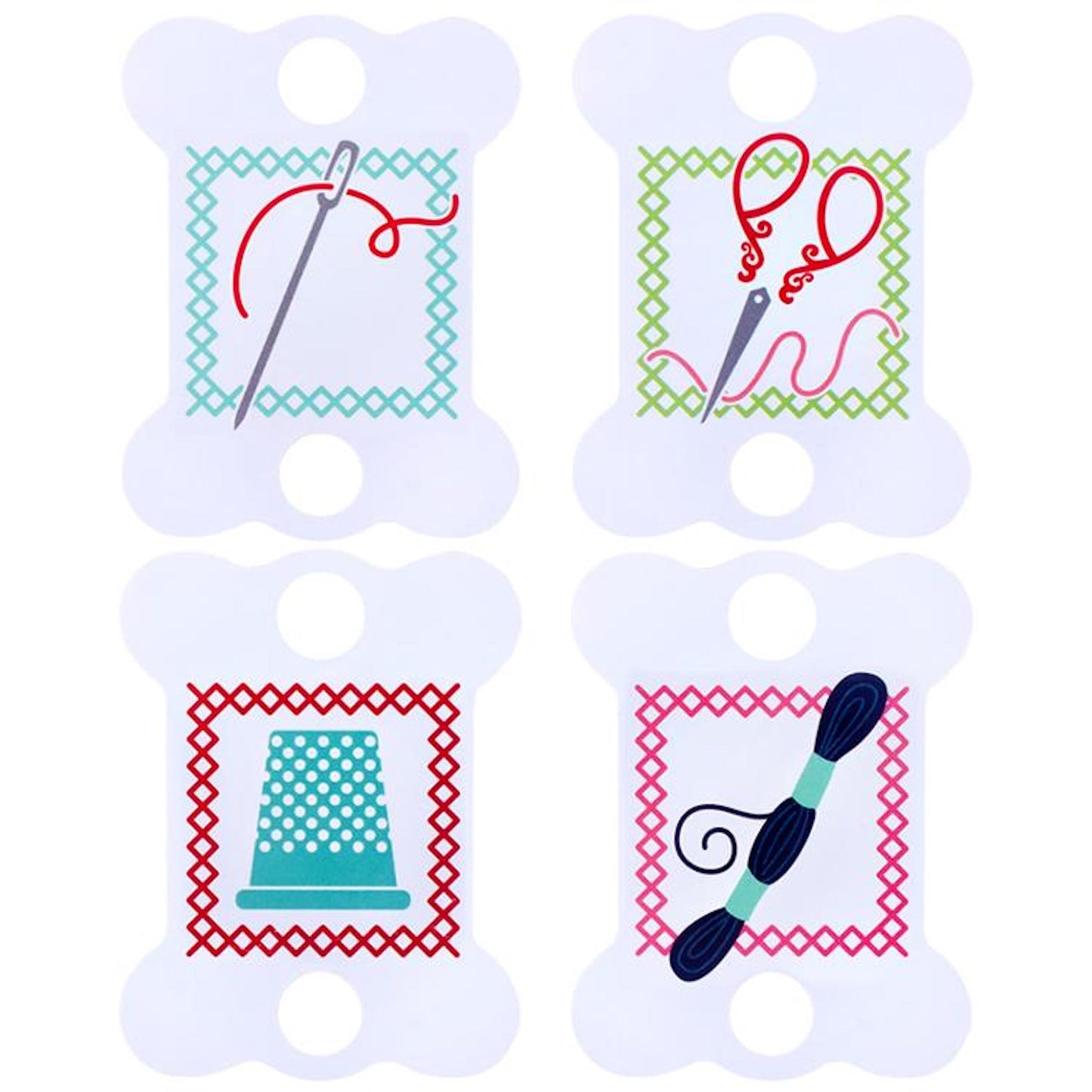 Stitchy Floss Bitties- Heavy Plastic Floss Drops