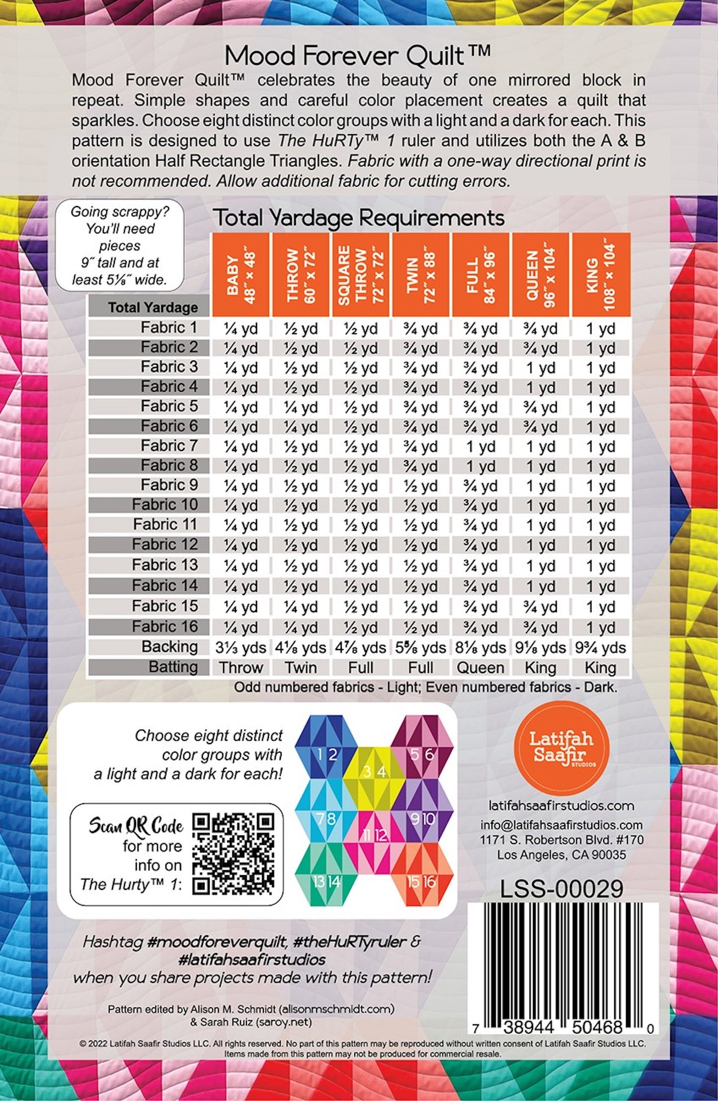 Mood Forever Quilt Pattern