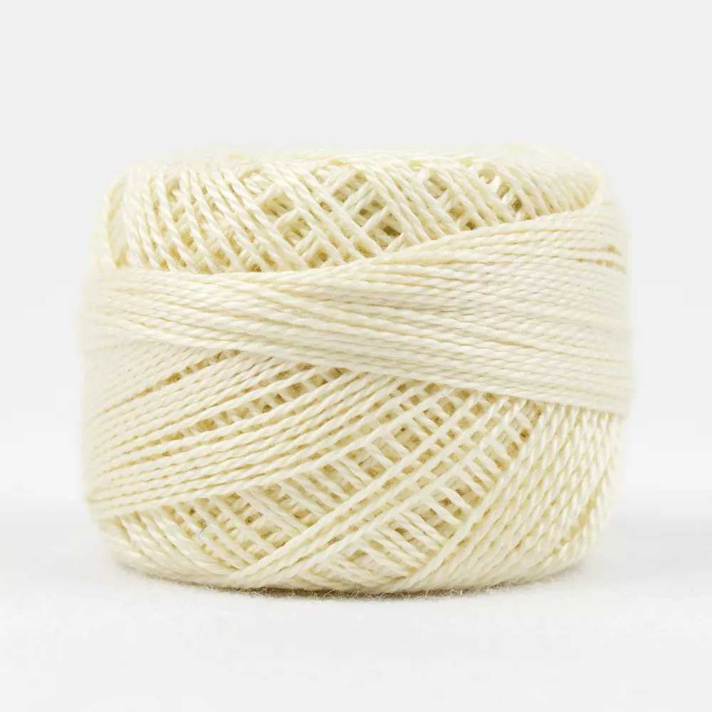 Wonderfil Eleganza Perle Cotton Thread- Cat's Cream