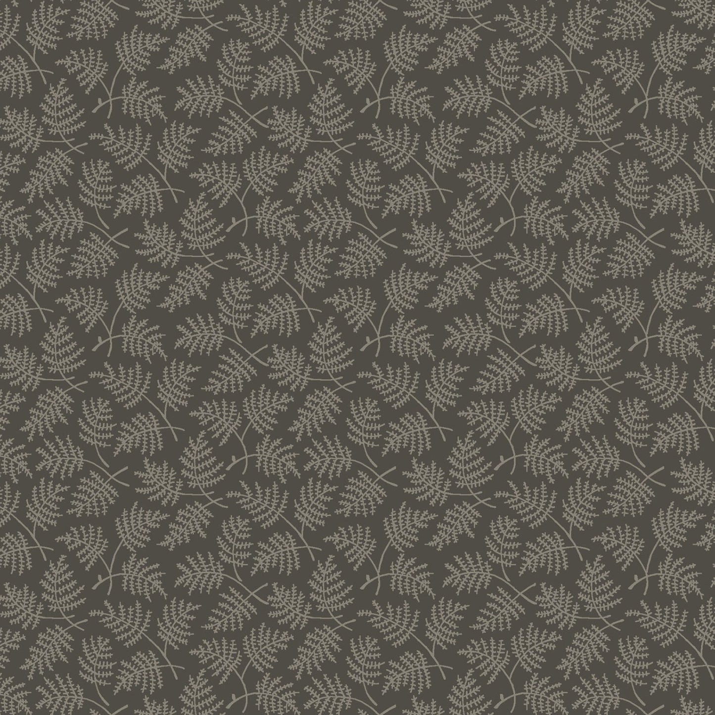 Dark & Stormy- Brown Tossed Leaves: Sold by the 1/2 yard