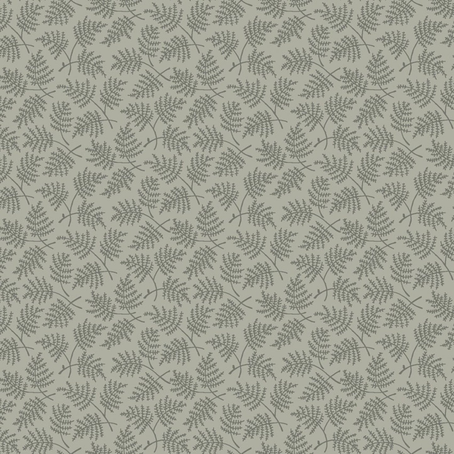 Dark & Stormy- Cream Tossed Leaves: Sold by the 1/2 yard