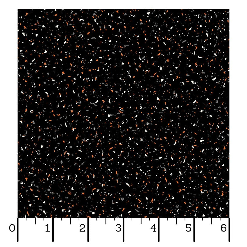 Goth Gardens- Black Texture: Sold by the 1/2 yard