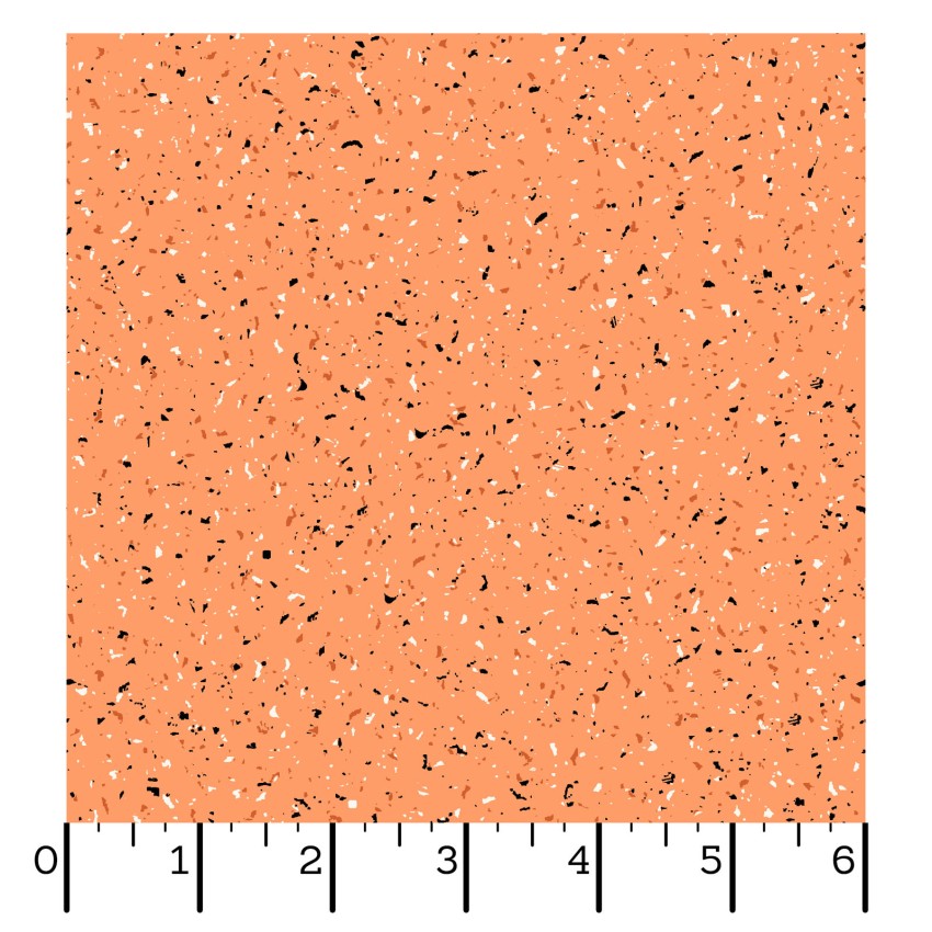 Goth Gardens- Light Orange Texture: Sold by the 1/2 yard