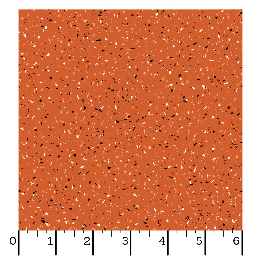 Goth Gardens- Orange Texture: Sold by the 1/2 yard