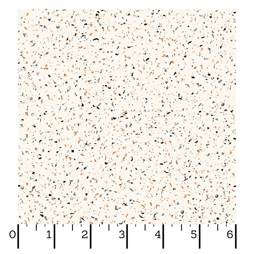 Goth Gardens- White Texture: Sold by the 1/2 yard