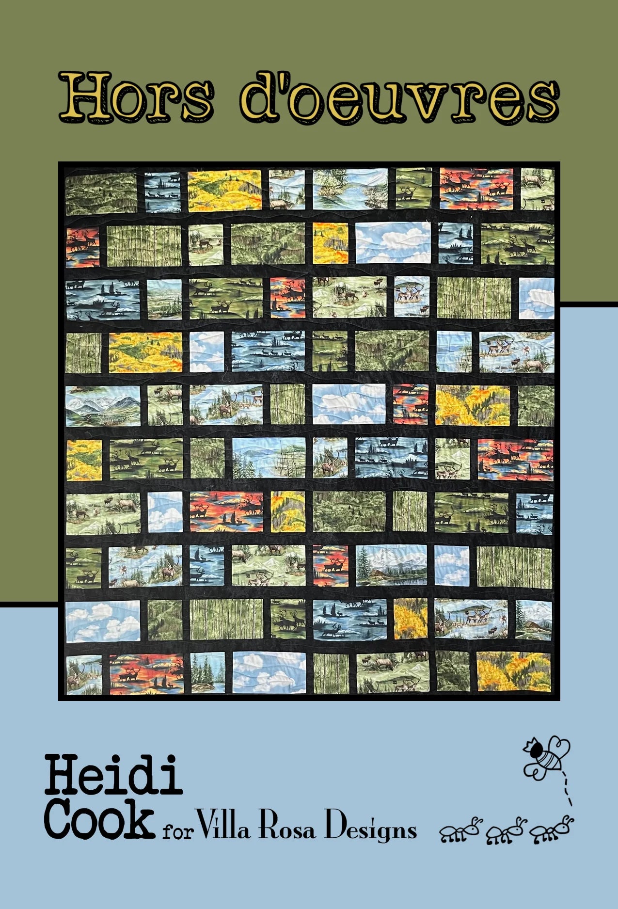 Hors d'oeuvres Quilt Pattern (Cardstock)