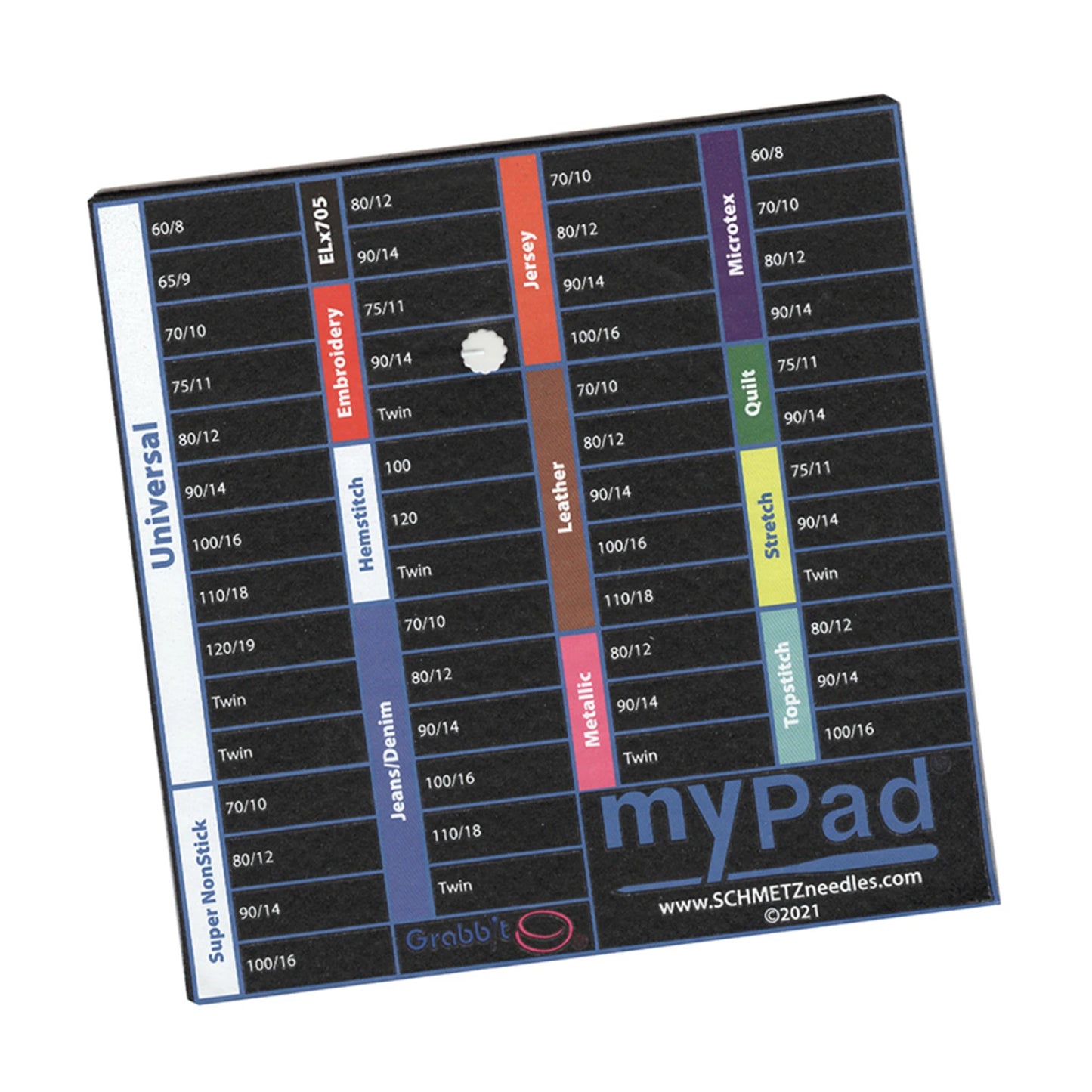 myPad Needle Organizer - UPDATED VERSION