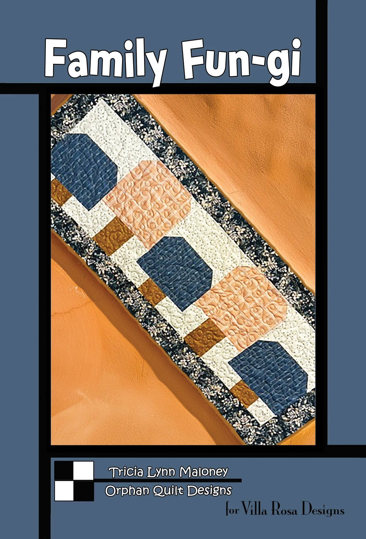 Family Fun-gi Table Runner Pattern