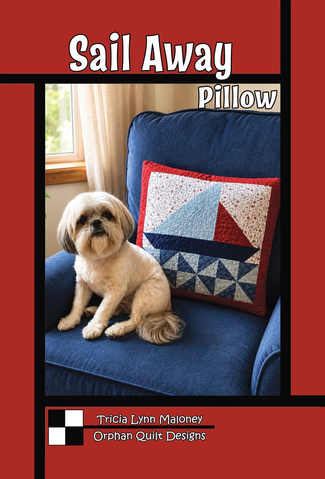 Sail Away Pillow Pattern(Cardstock)