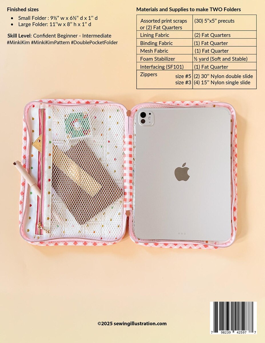 Double Pocket Folder Pattern