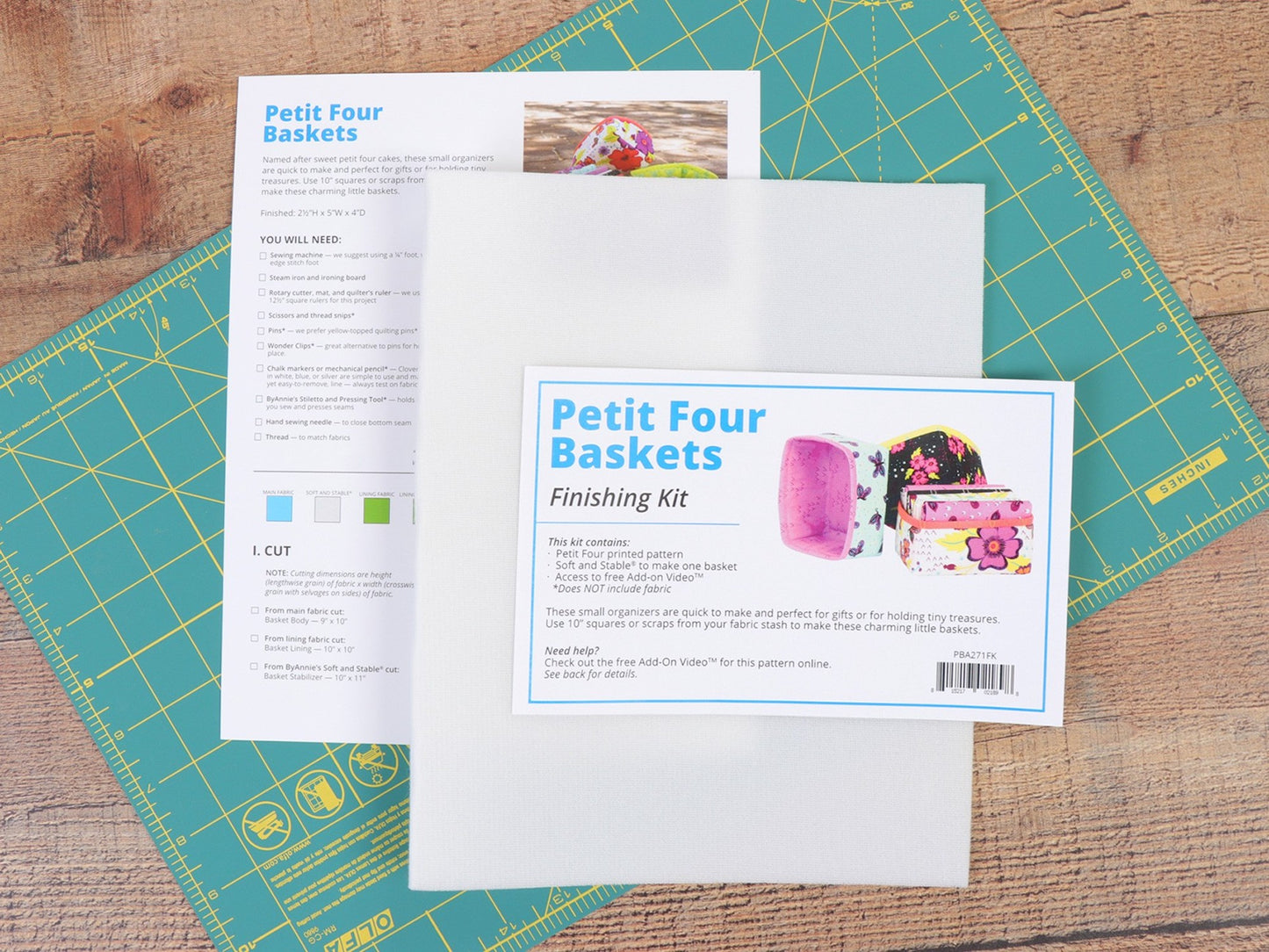 Petit Four Baskets Finishing Kit