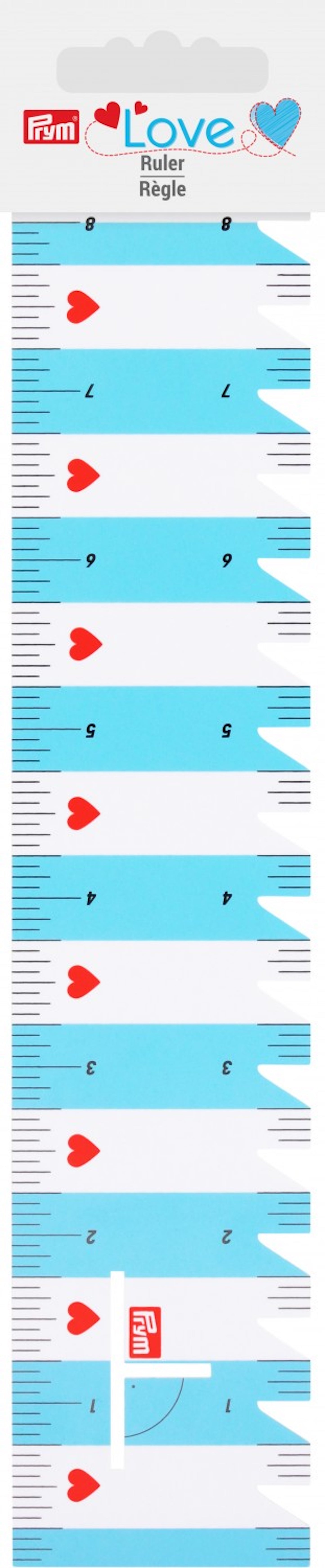 Prym Love Ruler- Turquoise
