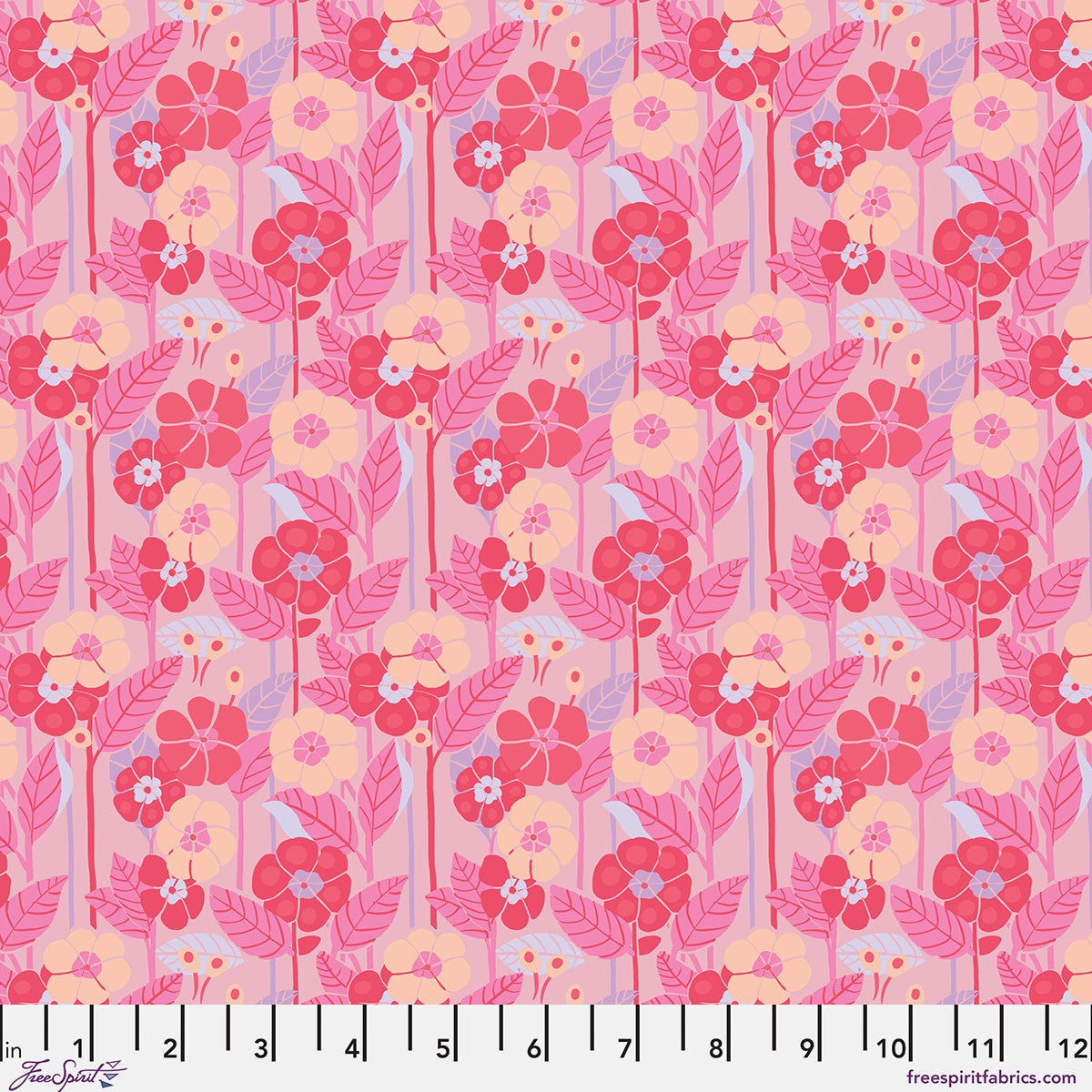 Stannie & Lloyd- Bloom Emmas Garden: Sold by the 1/2 yard