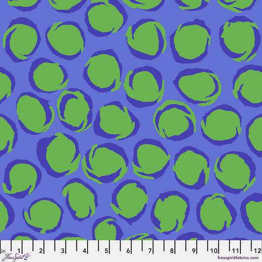 Kaffe Fassett Collective August 2025- Blue Twist: Sold by the 1/2 yard