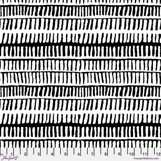Kaffe Fassett Collective August 2025- Zebra Zipper Stripe: Sold by the 1/2 yard
