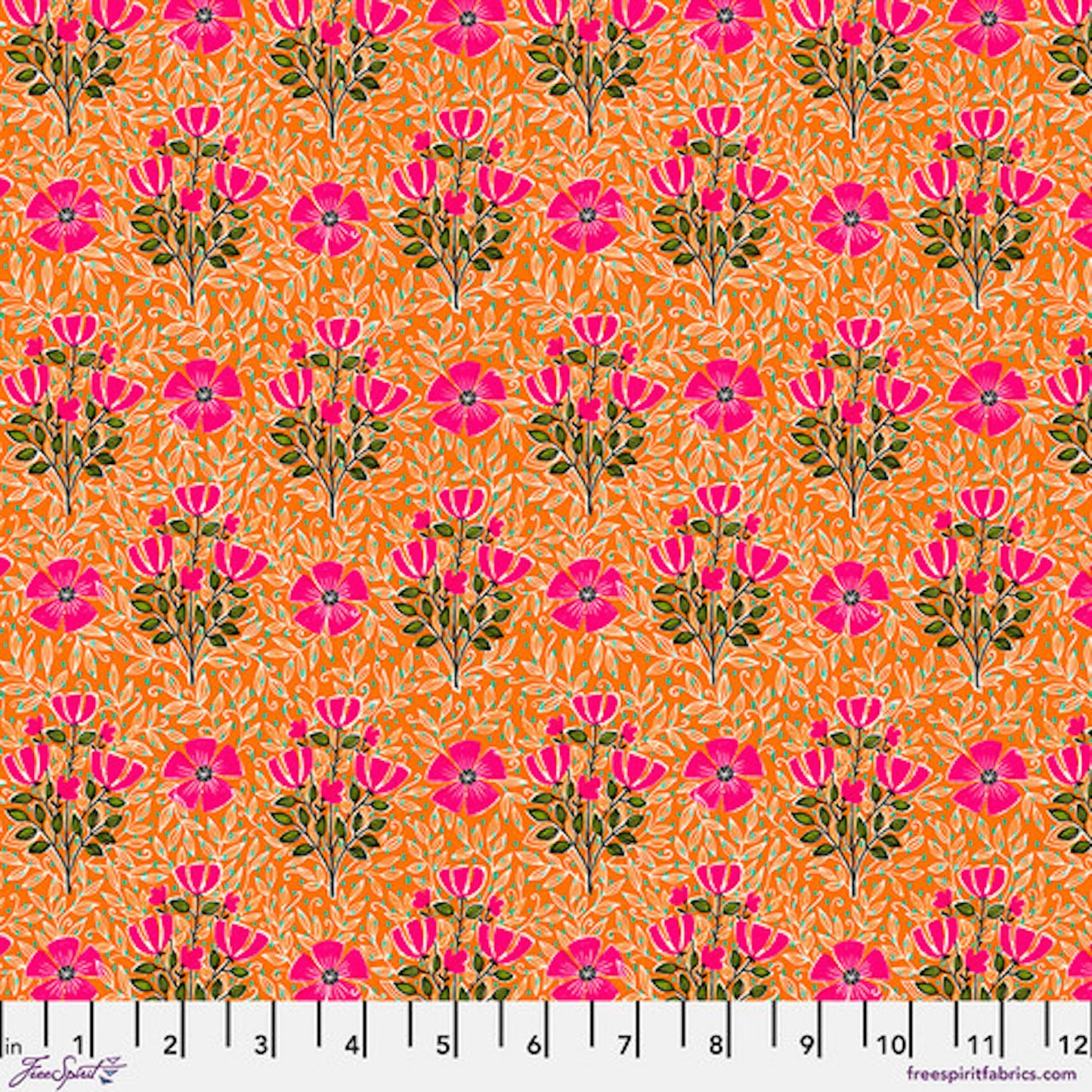 Summer Love- Nectar Tussie Mussie: Sold by the 1/2 yard.