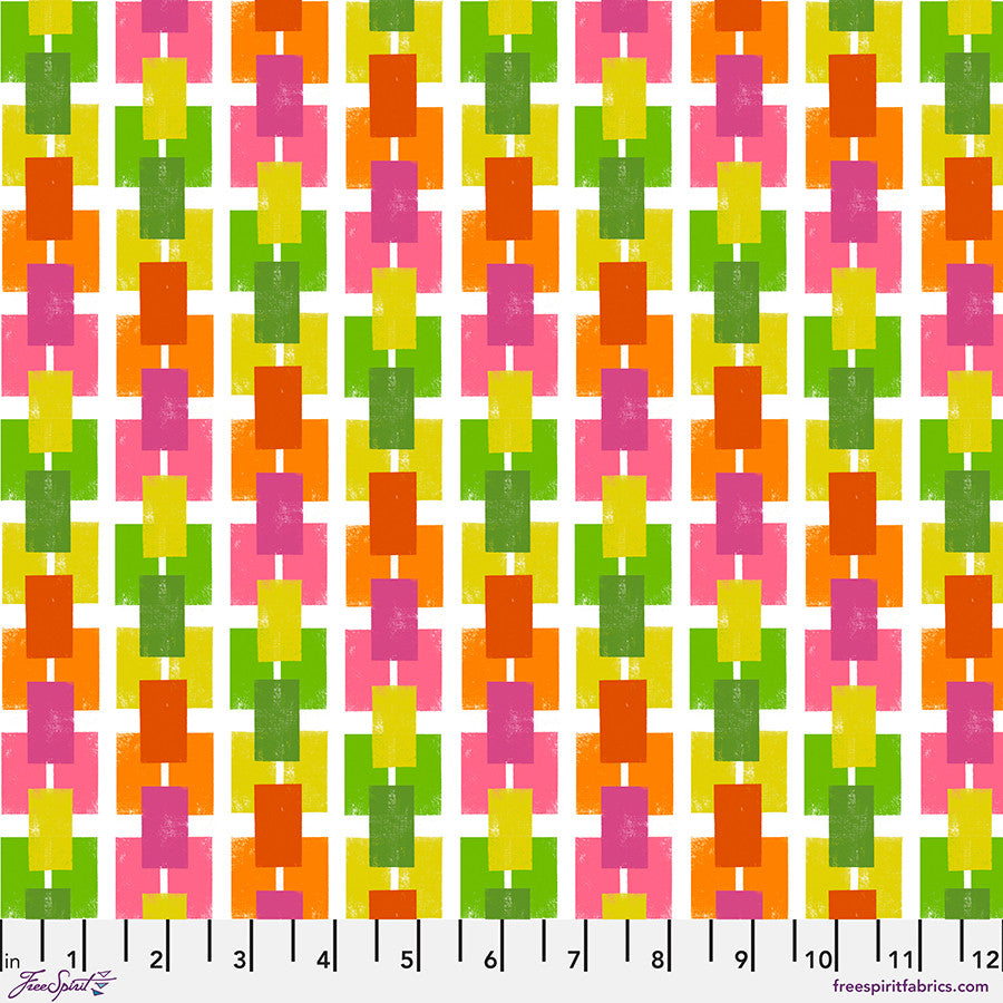 What the Birds Said- White Lucky Paper: Sold by the 1/2 yard