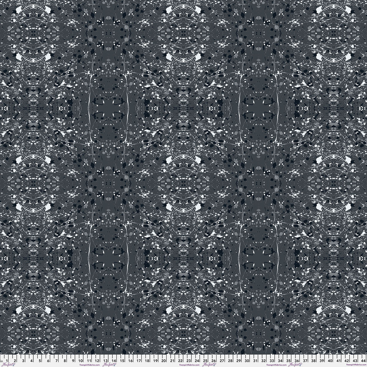 Hue- Storm Rorschach: Sold by the 1/2 yard