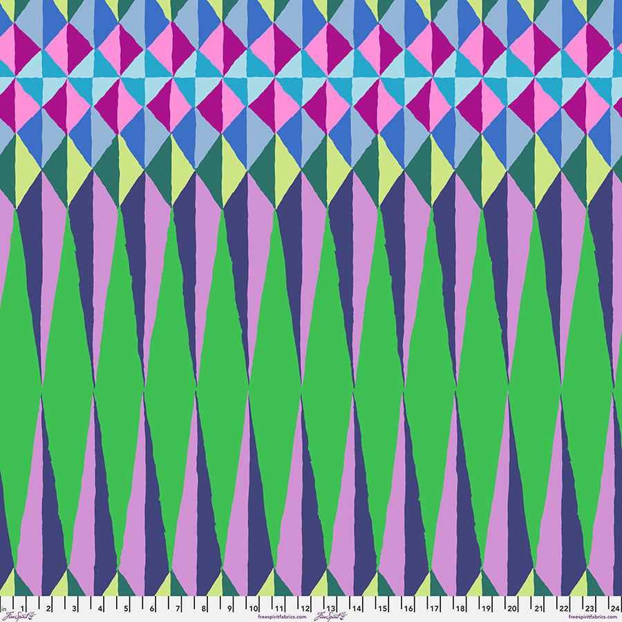 Kaffe Fassett February 2026- Cool Spike: Sold by the 1/2 yard