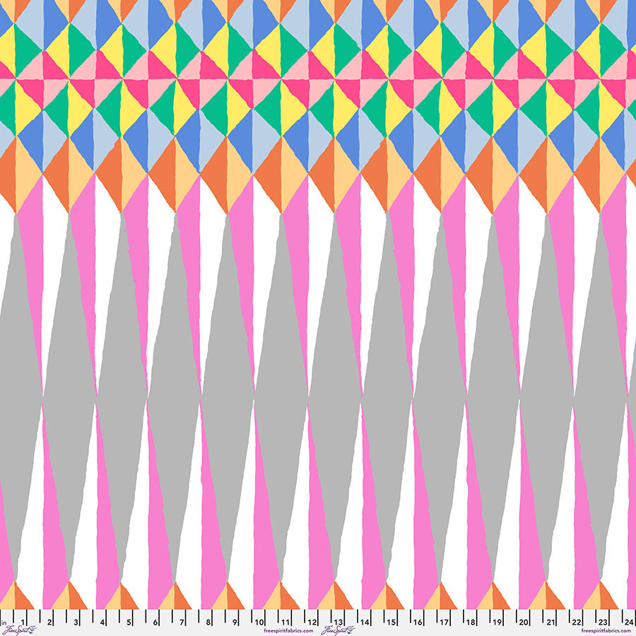 Kaffe Fassett February 2026- Pastel Spike: Sold by the 1/2 yard