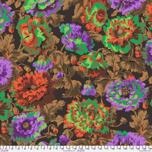 Kaffe Fassett Collective August 2025- Dark Rosemary: Sold by the 1/2 yard