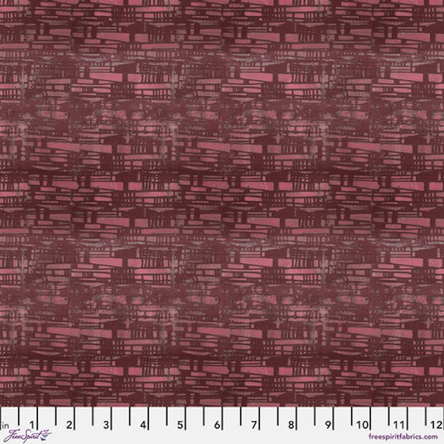 Live Out Loud- Burgundy Minor Chord: Sold by the 1/2 yard