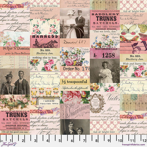 Tim Holtz Palette Program, Fat Quarter Bundle- PINK