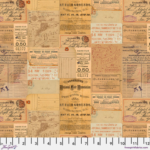 Tim Holtz Palette Program Fat Quarter Bundle- ORANGE