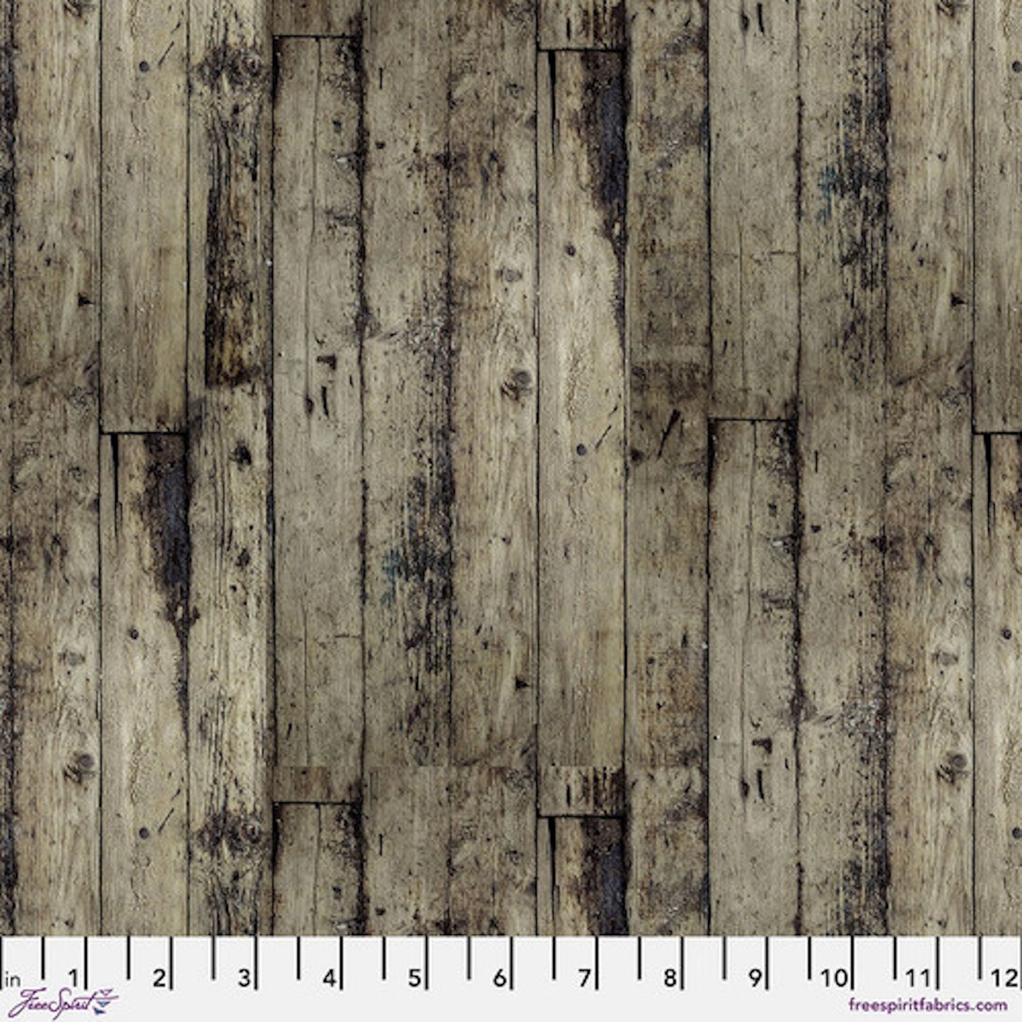 Tim Holtz Palette Program- Neutral Wood: Sold by the 1/2 yard