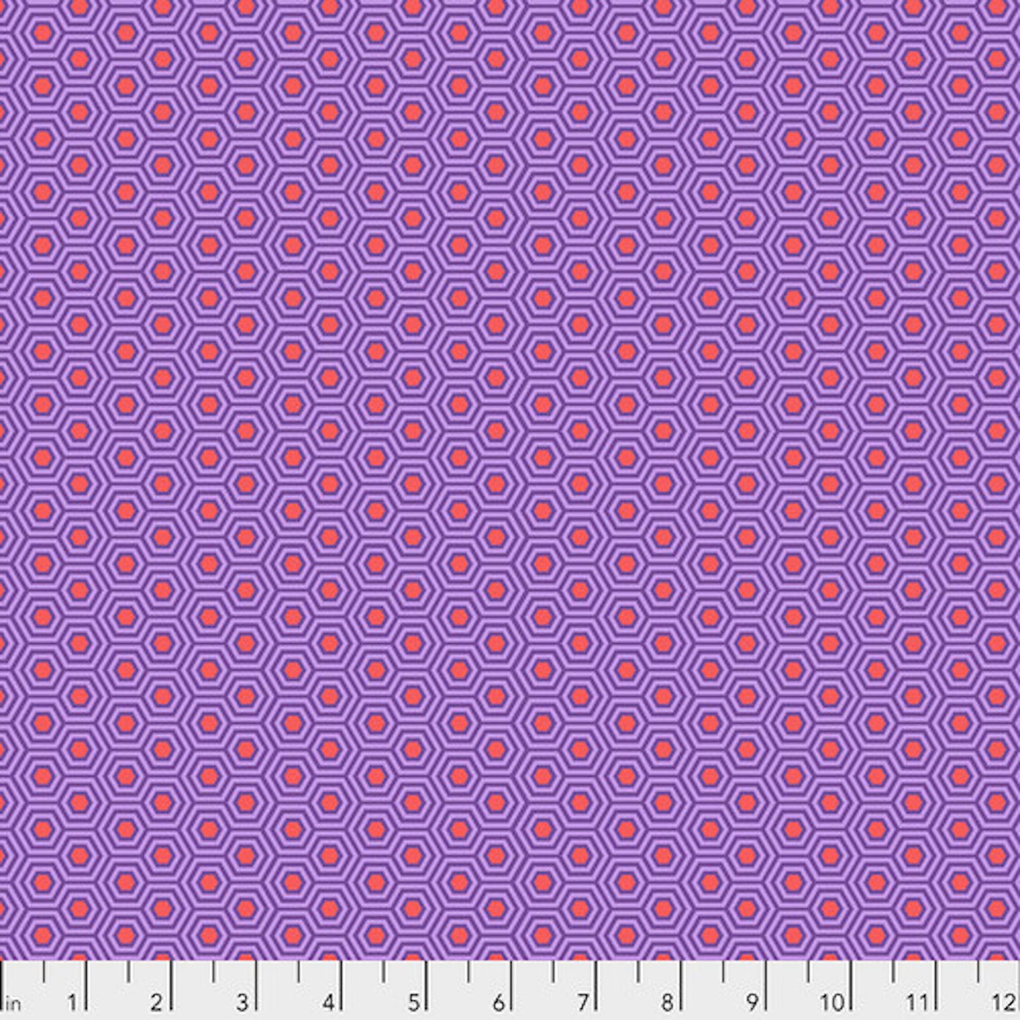 Tula Pink True Color's- Fire Fish Hexy