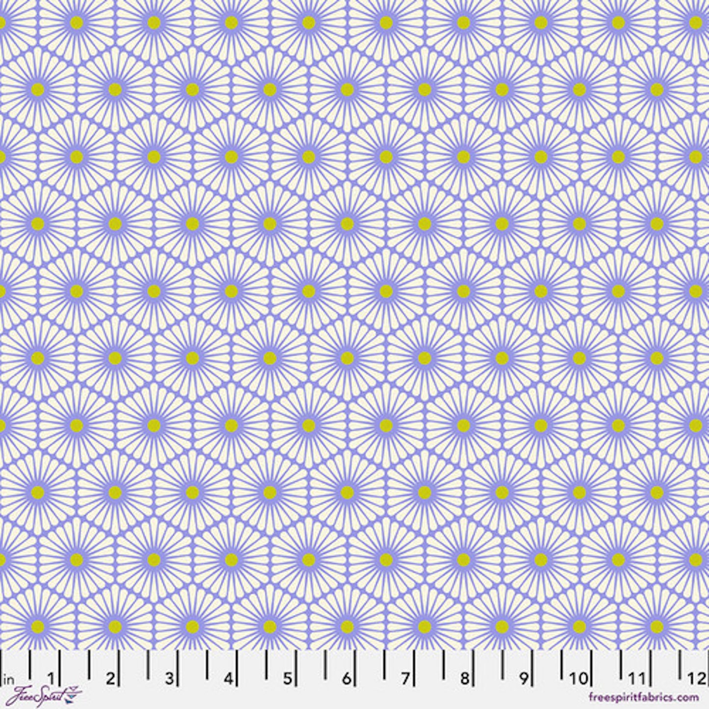 Besties- Bluebell Daisy Chain: Sold by the 1/2 yard