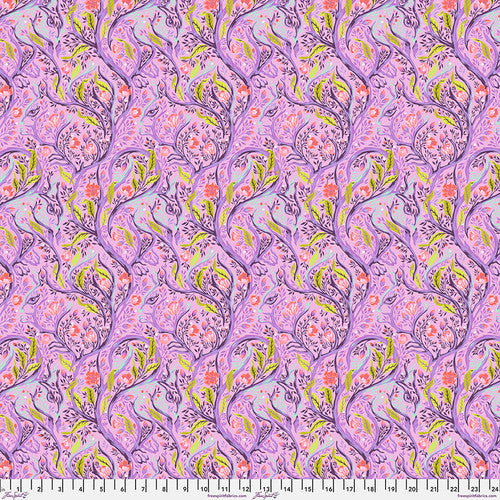 Full Moon Forest II- Blossom Branch Manager, 50th Anniversary: Sold by the 1/2 yard.