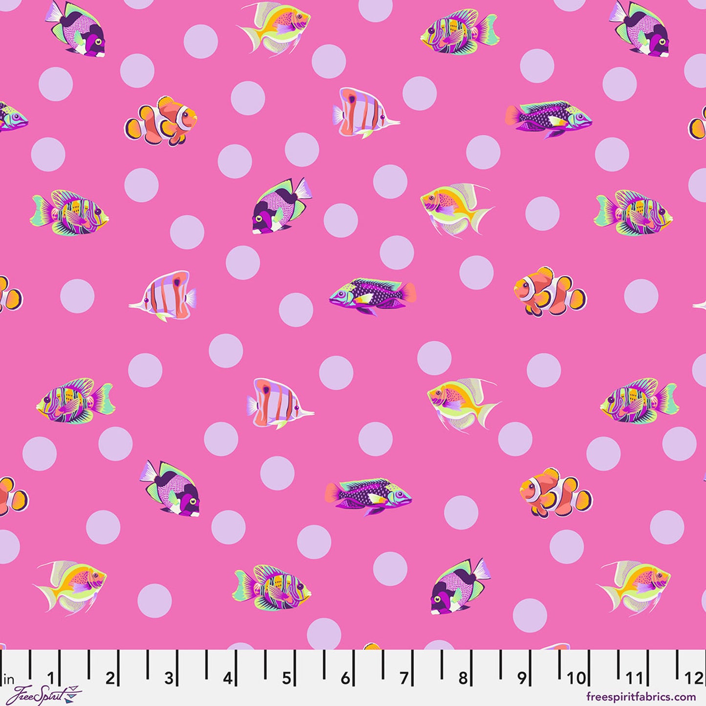 Floral Reef- Delphine School Crossing: Sold by the 1/2 yard *PREORDER