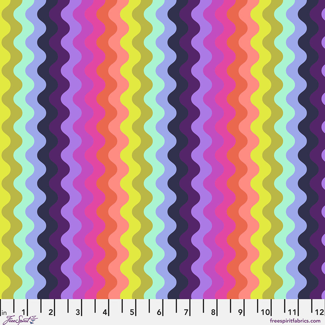 Floral Reef- Deep Dive Wave Rider: Sold by the 1/2 yard *PREORDER