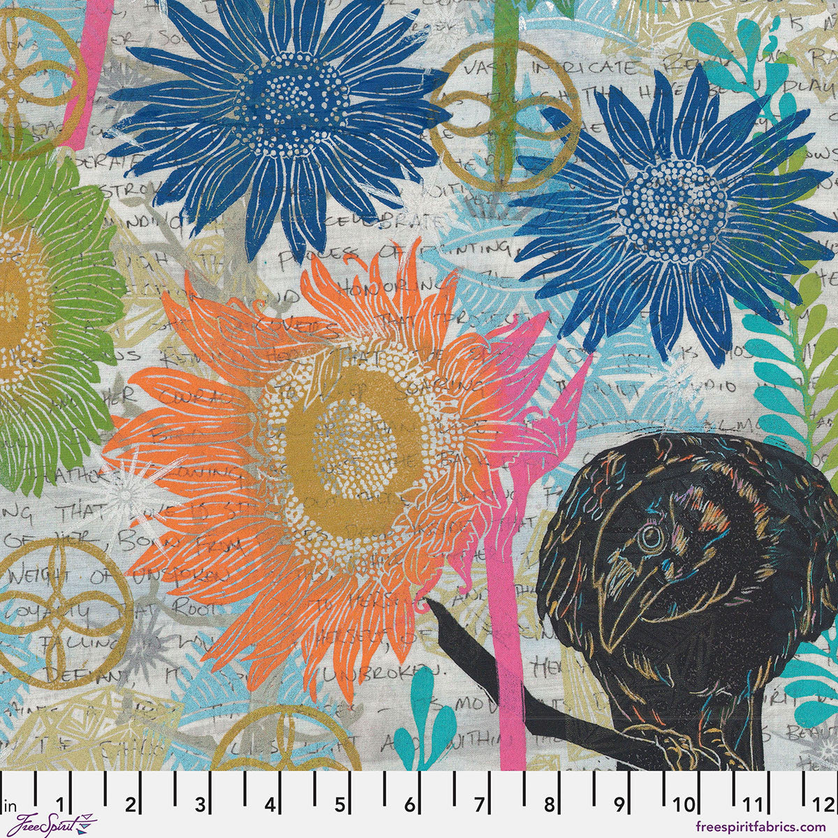 The Wisdom- Multi The studio: Sold by the 1/2 yard