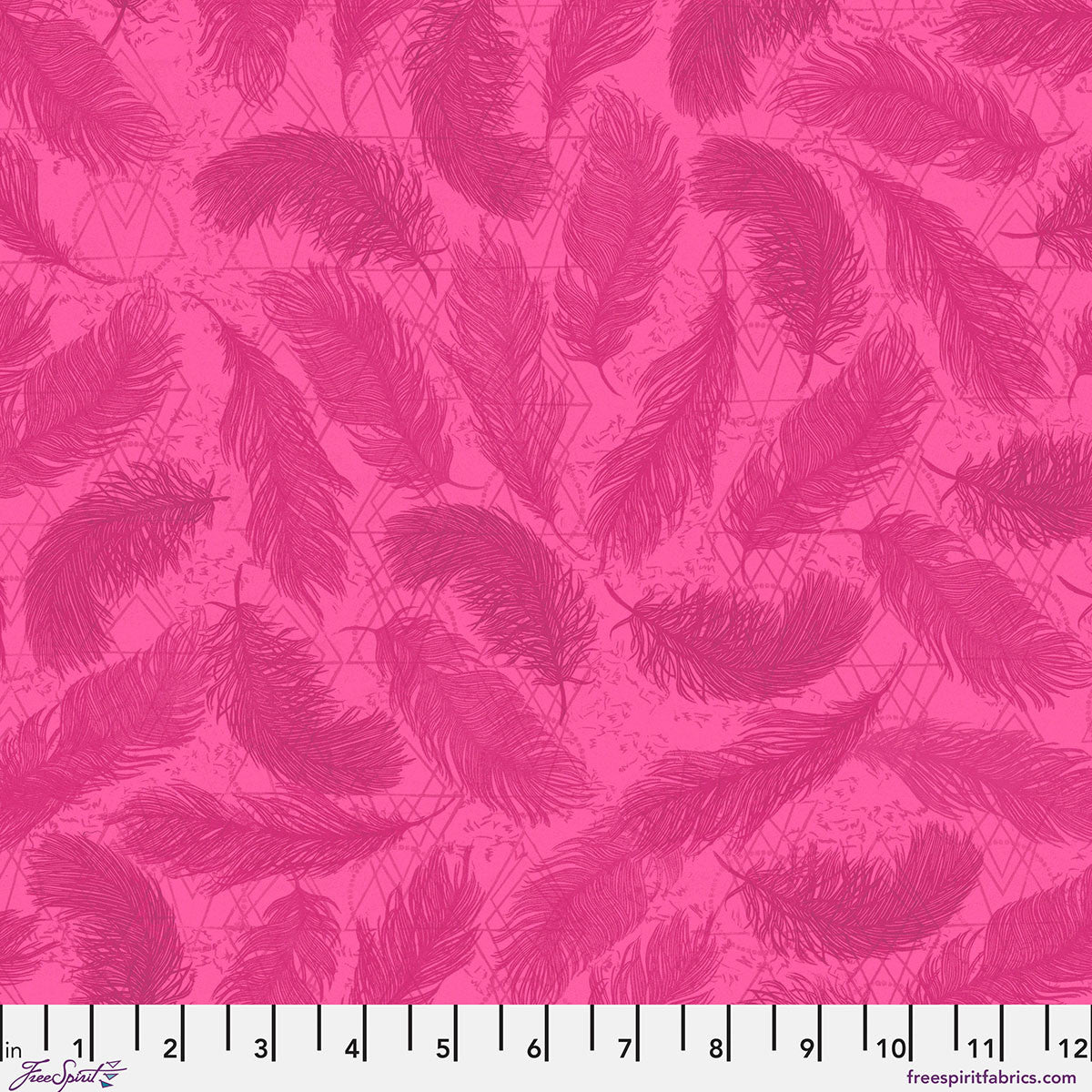 The Wisdom- Pink The Whispers: Sold by the 1/2 yard