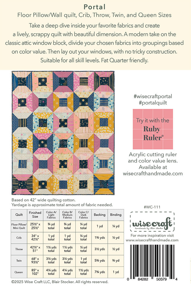 Portal Quilt Pattern