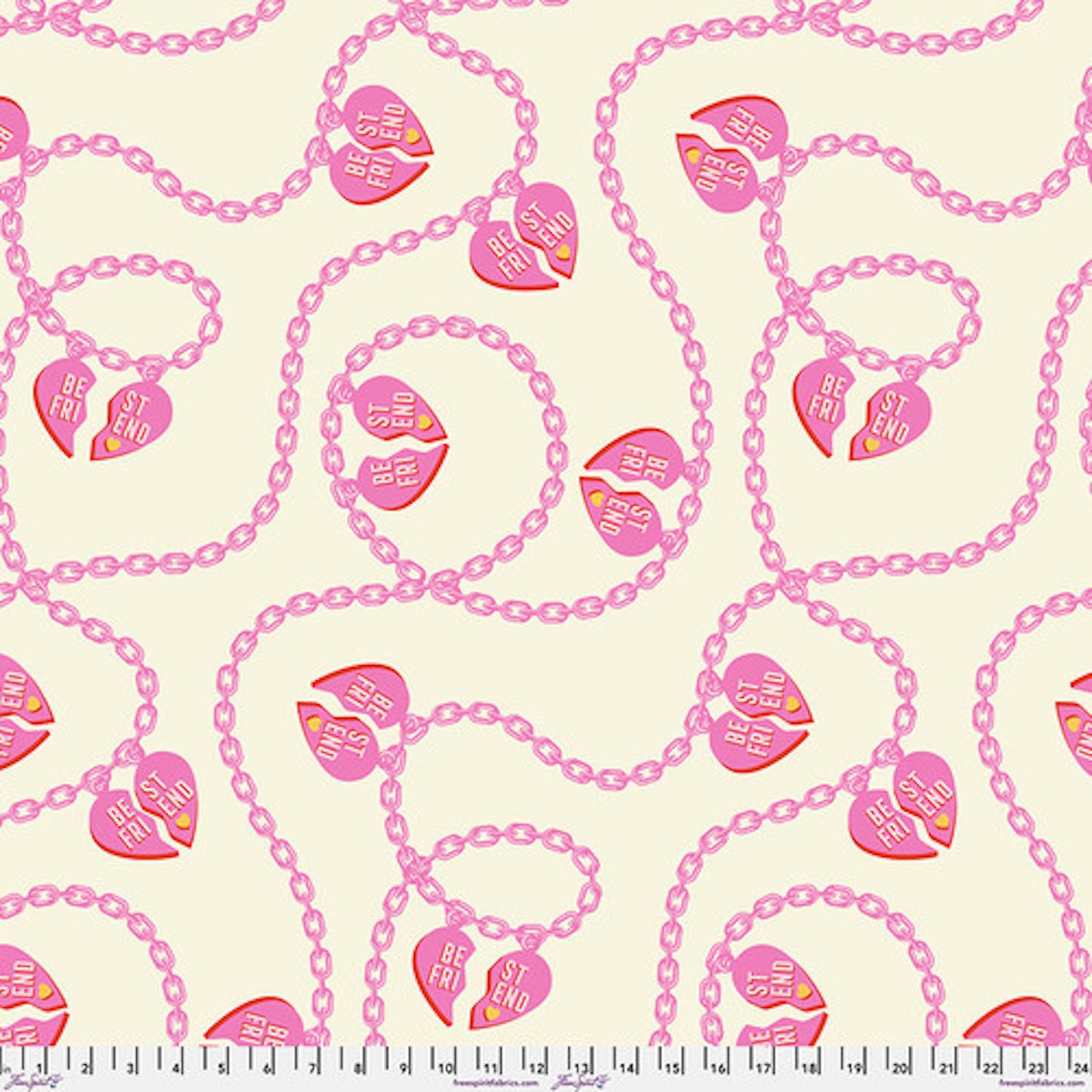 Besties- Big Charmer Blossom 108" Backing: Sold by the 1/2 yard.