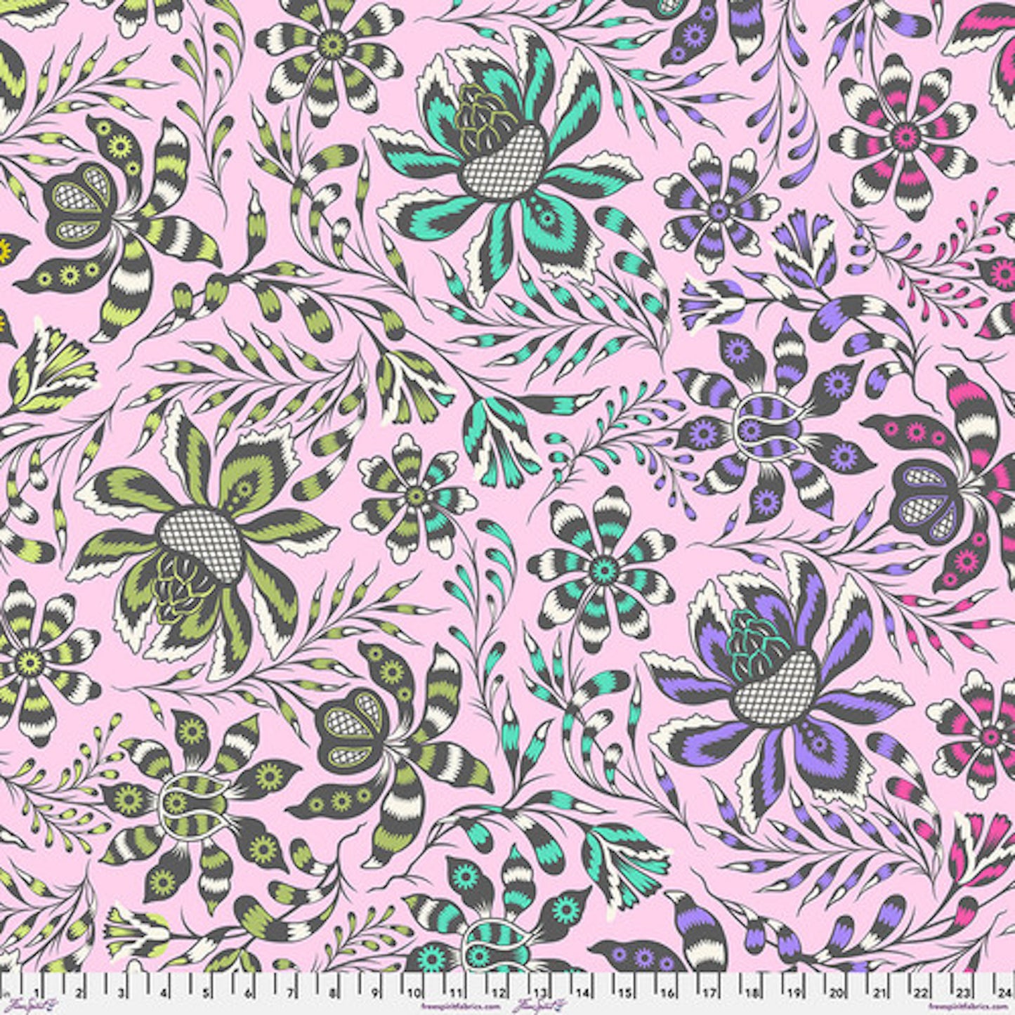 Roar!- Blush Super Wild 108" Wide Back: Sold by the 1/2 yard.