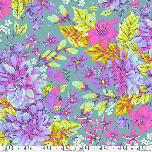 Untamed- Cosmic Hello Dahlia 108" Wide Back: PRE-ORDER, Sold by the 1/2 yard.