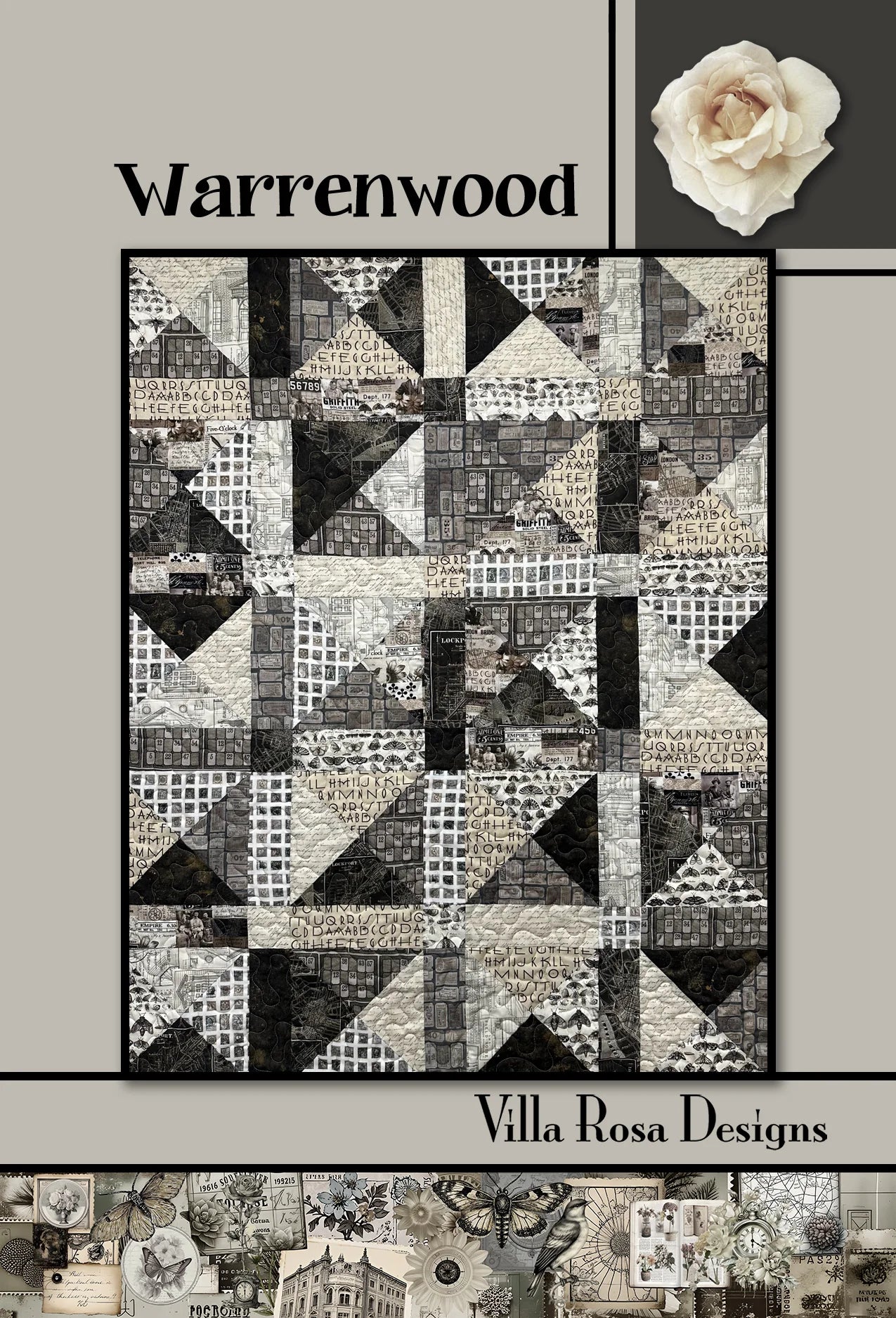 Warrenwood Quilt Pattern (Cardstock)