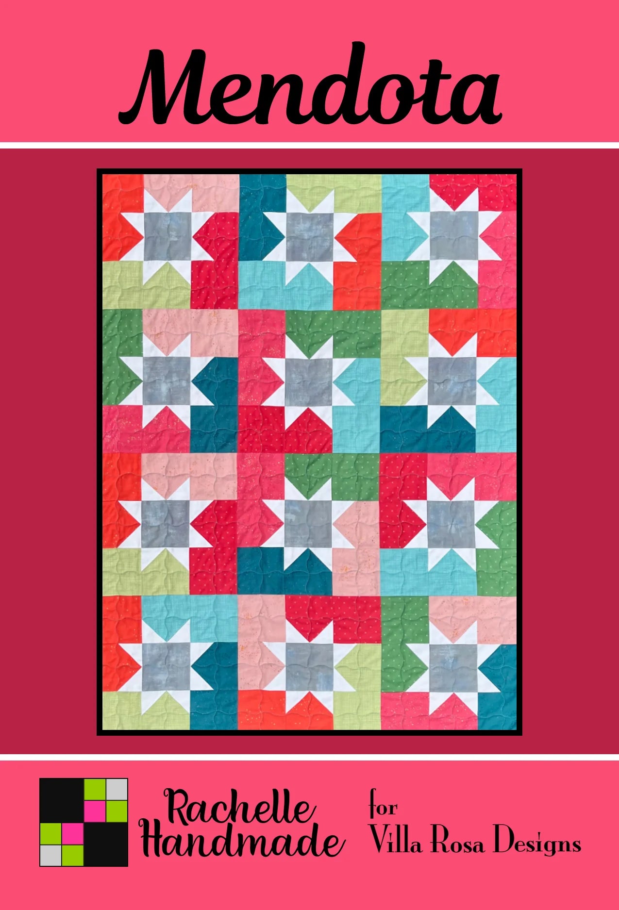 Mendota Quilt Pattern (Cardstock)