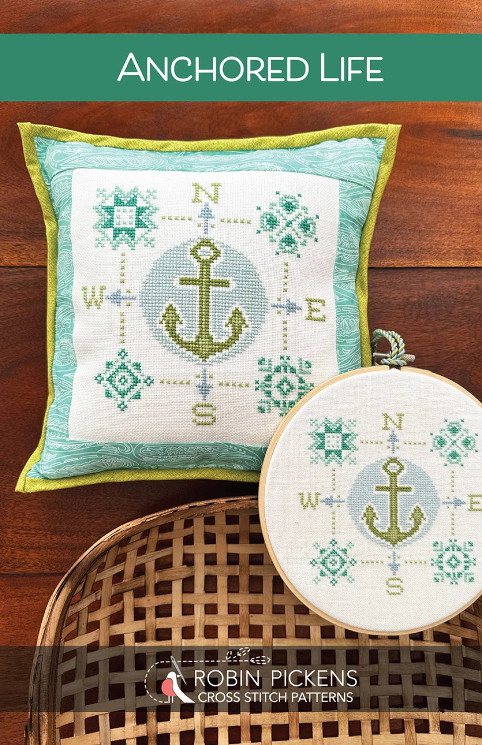 Anchored Life Cross Stitch Pattern