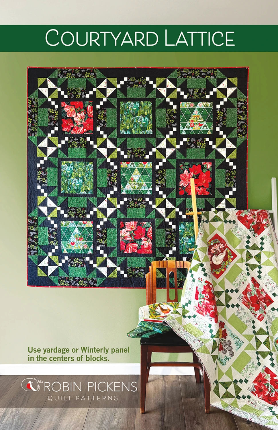 Courtyard Lattice Quilt Pattern