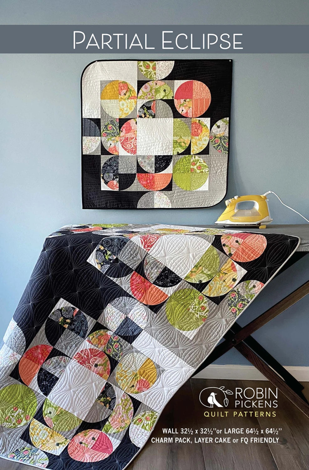Partial Eclipse Quilt Pattern